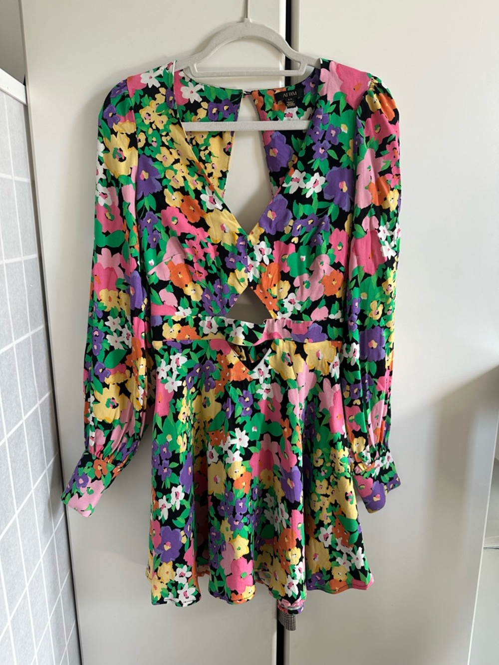 AFRM Floral Dress Size S